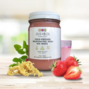 Strawberry St. Lucia Wildcrafted Irish Sea Moss